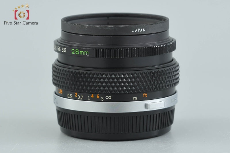 Olympus G.ZUIKO AUTO-W 28mm f/3.5