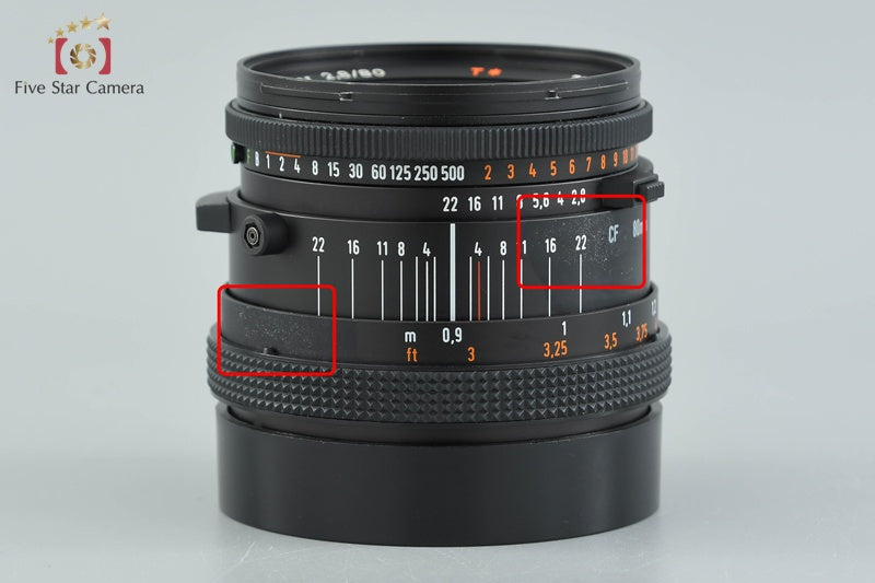 Hasselblad Carl Zeiss CF Planar 80mm f/2.8 T* 2026.07 Overhauled!!