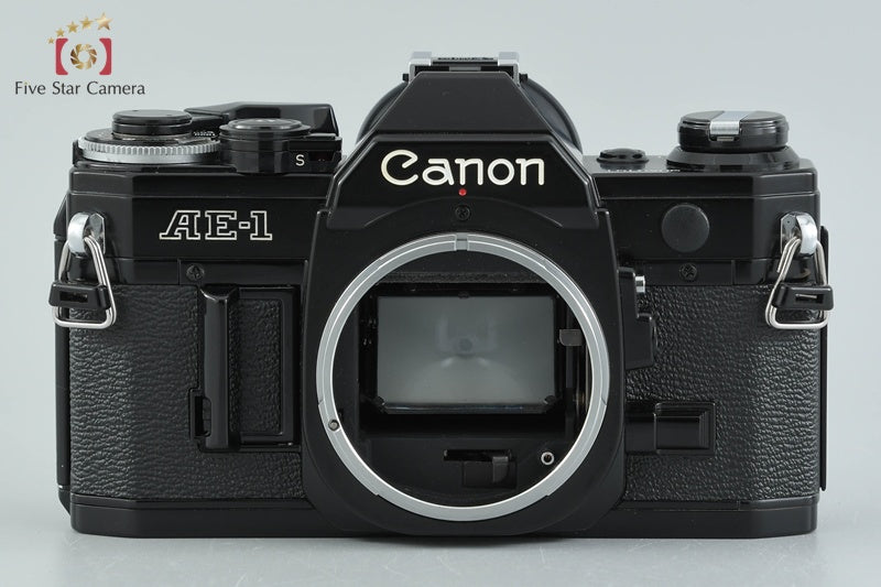 Canon AE-1 Black 35mm SLR Film Camera Body