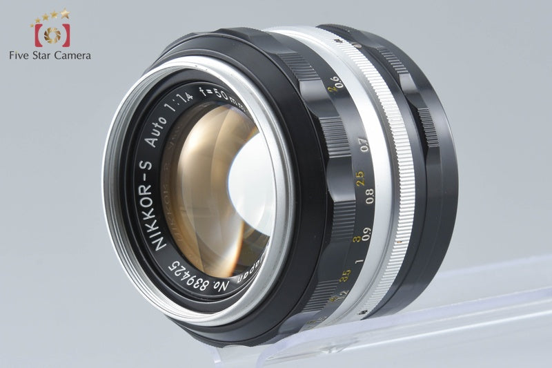 Nikon NIKKOR-S Auto 50mm f/1.4 Non Ai Lens