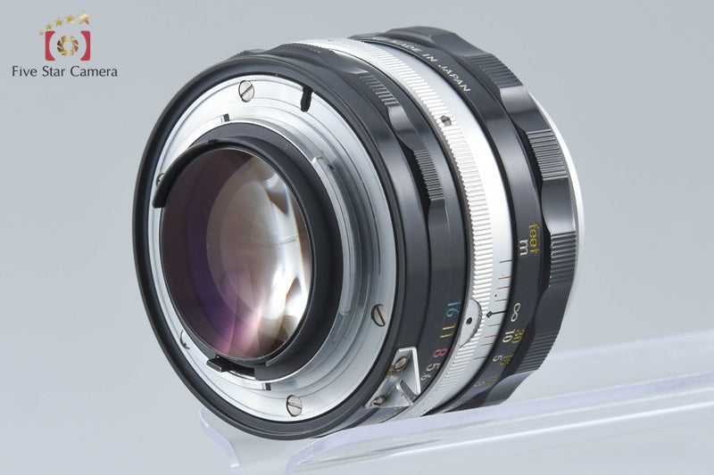 Nikon NIKKOR-S Auto 50mm f/1.4 Non Ai Lens