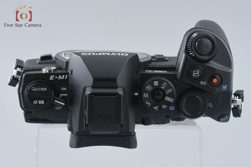 "Count 823" Olympus OM-D E-M1 Black 16.3 MP Digital Mirrorless Camera Body