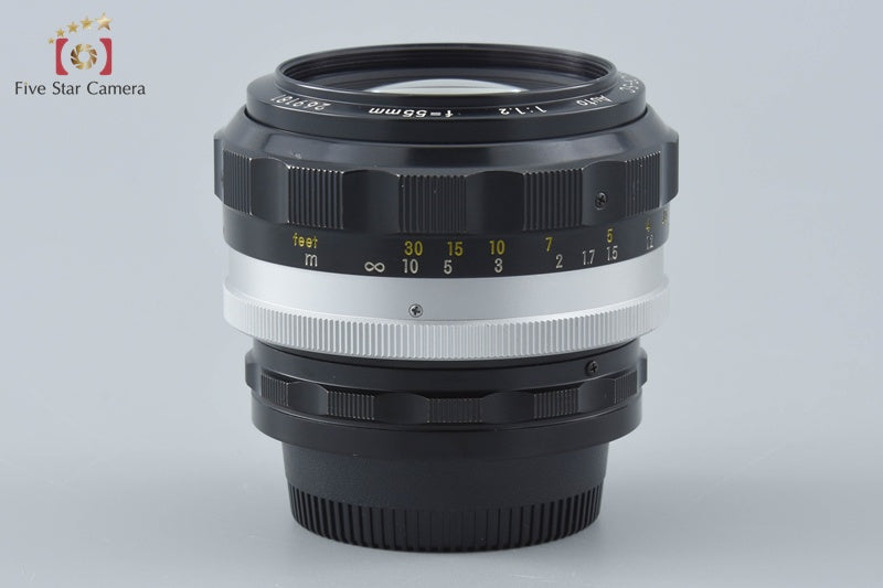 Nikon NIKKOR-S.C Auto 55mm f/1.2 Non Ai Lens