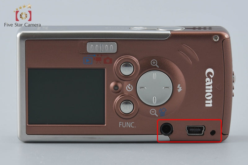 Canon IXY Digital L Silky Bronze 4.0 MP Digital Camera