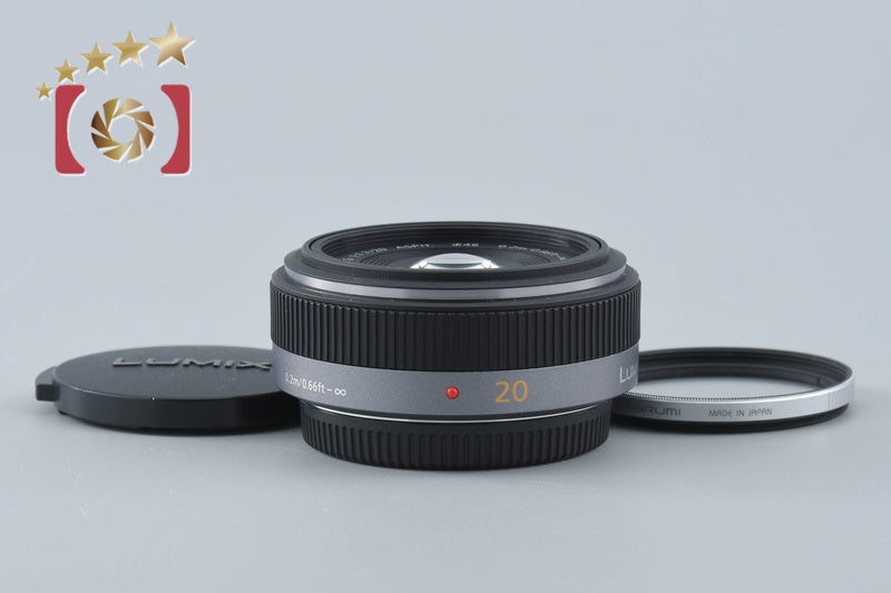 Panasonic LUMIX G 20mm f/1.7 ASPH. H-H020
