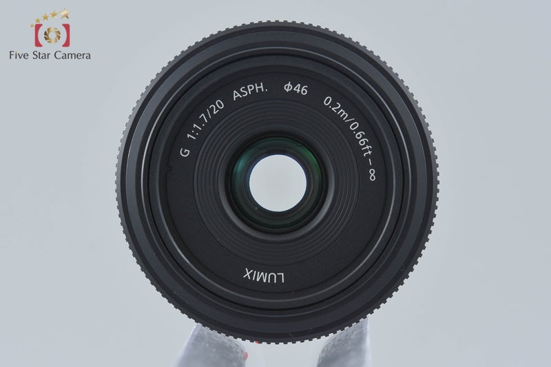 Panasonic LUMIX G 20mm f/1.7 ASPH. H-H020