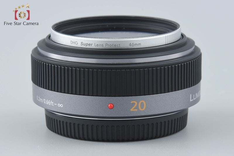 Panasonic LUMIX G 20mm f/1.7 ASPH. H-H020
