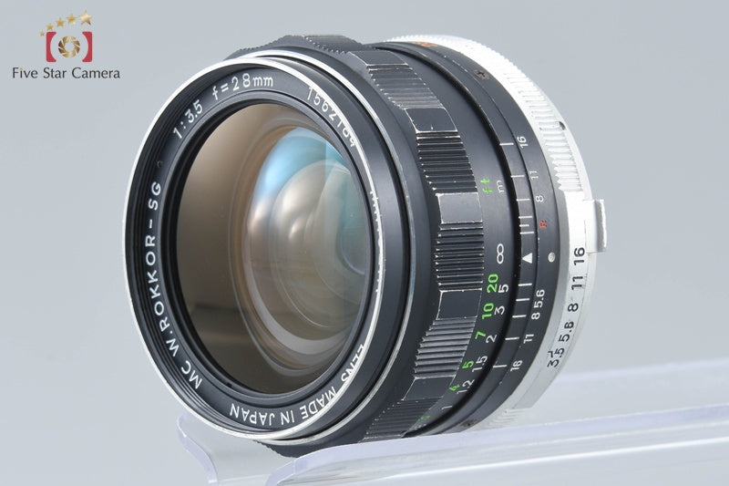 MINOLTA MC W.ROKKOR-SG 28mm f/3.5