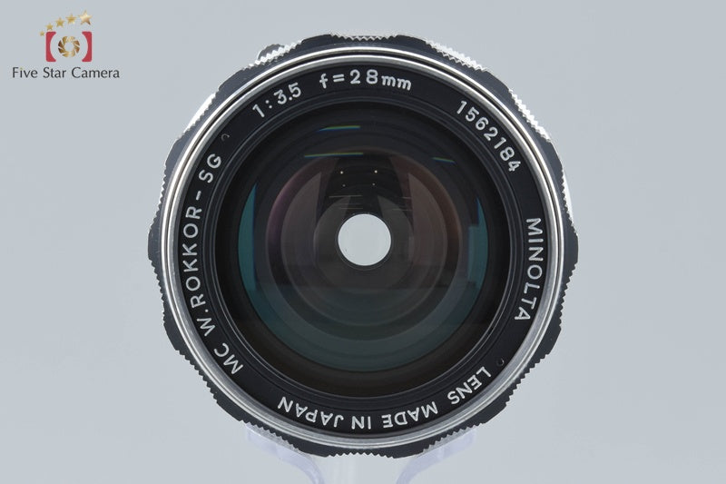 MINOLTA MC W.ROKKOR-SG 28mm f/3.5