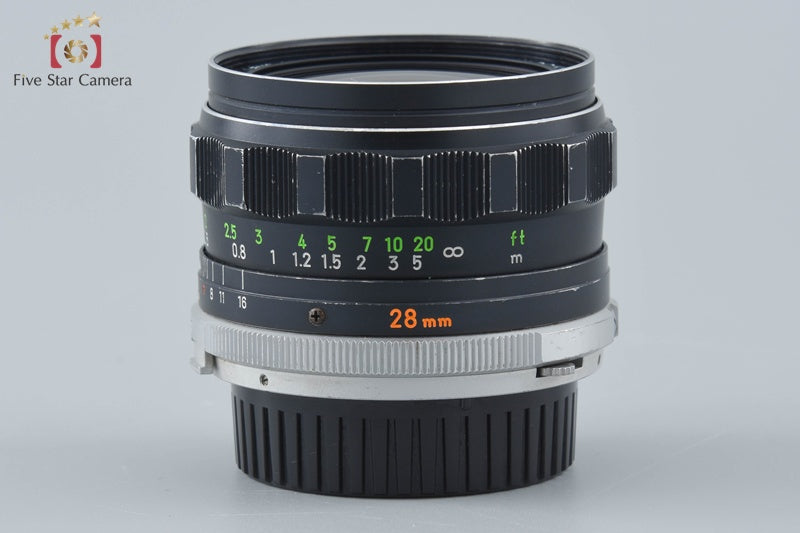 MINOLTA MC W.ROKKOR-SG 28mm f/3.5