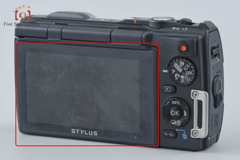 Olympus STYLUS TG-850 Tough Black 16.0 MP Digital Camera