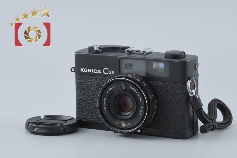 Konica C35 35mm Point & Shoot Film Camera