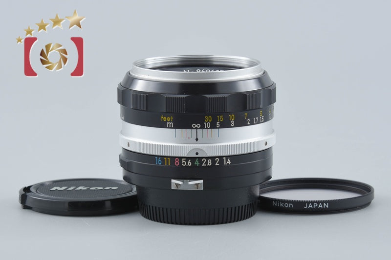 Nikon NIKKOR-S Auto 50mm f/1.4 Non Ai Lens