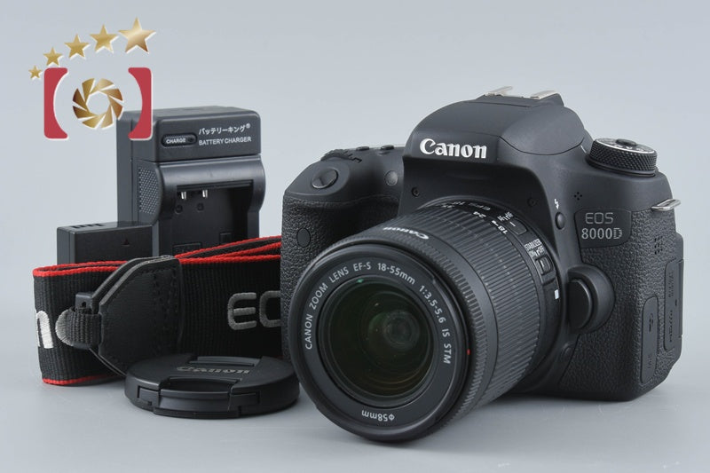 "Count 632" Canon EOS 8000D / Rebel T6s / 760D 24.2 MP DSLR Camera 18-55 Lens