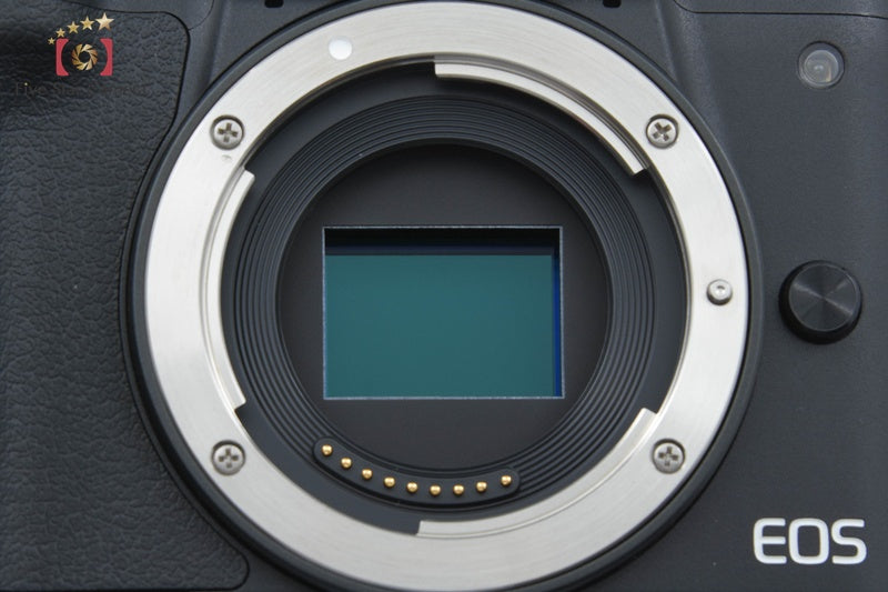 "Count 4,000" Canon EOS Kiss M2 Black 24.1 MP EF-M 15-45 55-200 IS STM Lenses