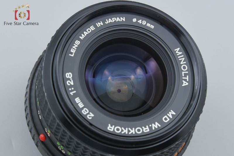Minolta MD W.ROKKOR 28mm f/2.8