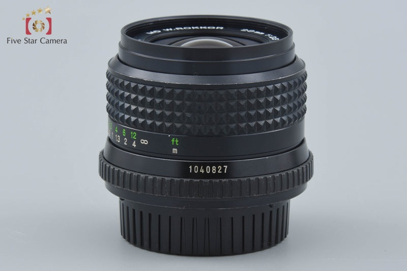 Minolta MD W.ROKKOR 28mm f/2.8