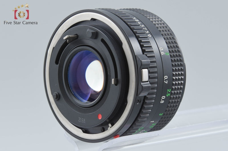 Canon New FD 50mm f/1.8