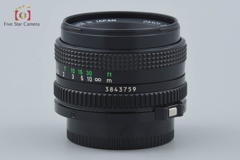 Canon New FD 50mm f/1.8