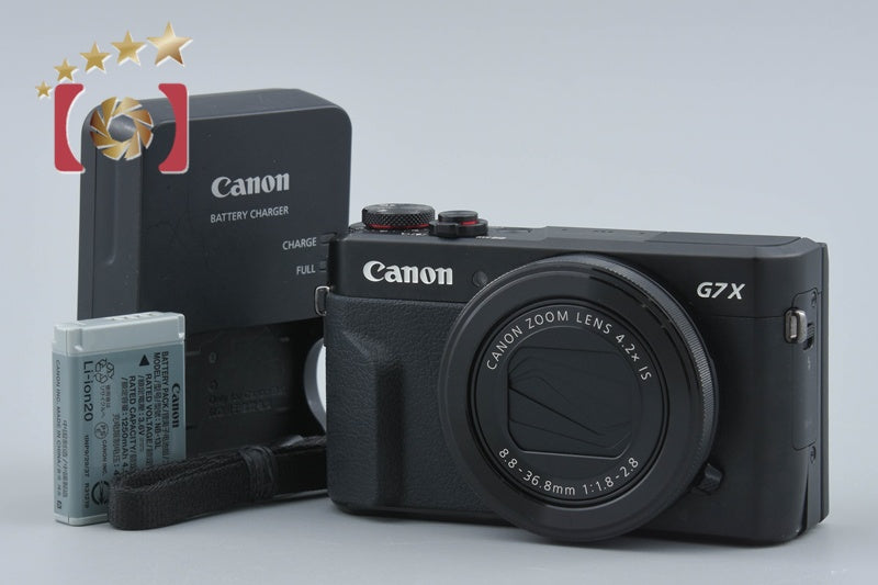 Canon Powershot G7X Mark II Black 20.1 MP Digital Camera