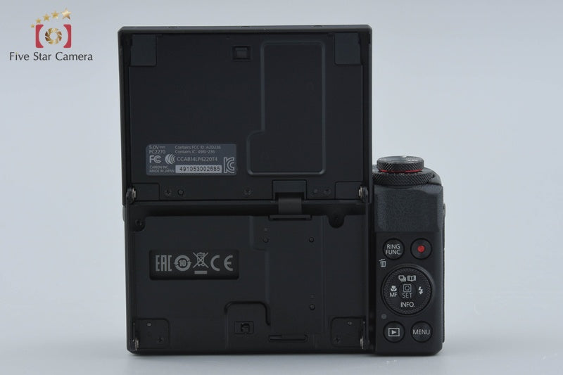 Canon Powershot G7X Mark II Black 20.1 MP Digital Camera