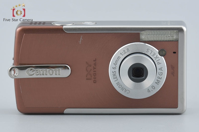 Canon IXY Digital L Silky Bronze 4.0 MP Digital Camera