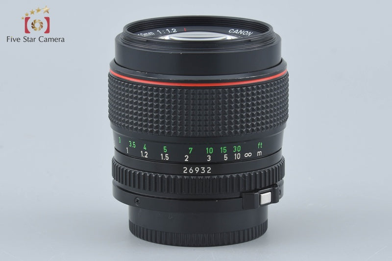 Canon New FD 50mm f/1.2 L