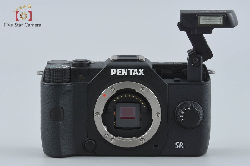 "Shutter count 1,257" PENTAX Q10 Black 12.4 MP Digital Camera 5-15 Lens