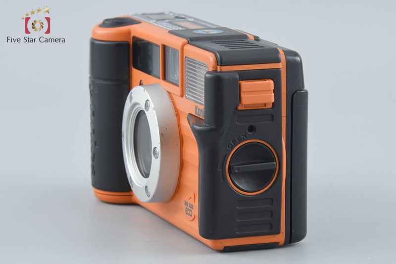 Konica Genbakantoku 28WB ECO Orange 35mm Point & Shoot Film Camera