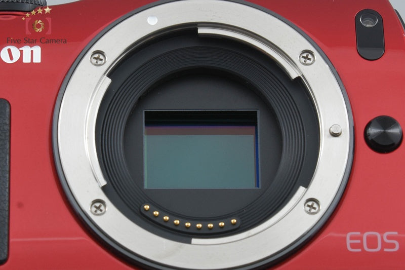 Canon EOS M Red 18.0 MP Digital Mirrorless Camera