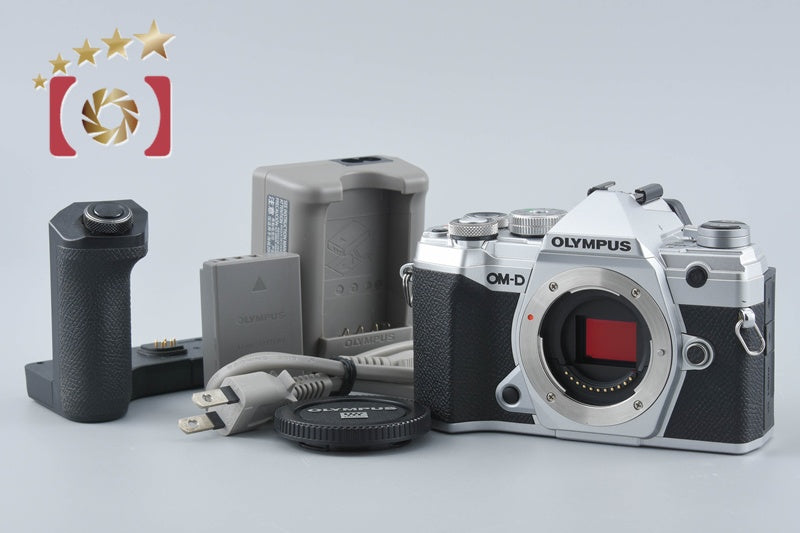 "Count 2,726" Olympus OM-D E-M5 Mark III Silver 20.4MP Digital Mirrorless Camera