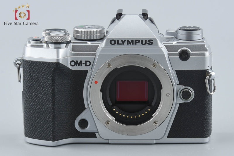"Count 2,726" Olympus OM-D E-M5 Mark III Silver 20.4MP Digital Mirrorless Camera