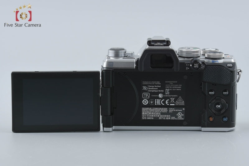 "Count 2,726" Olympus OM-D E-M5 Mark III Silver 20.4MP Digital Mirrorless Camera