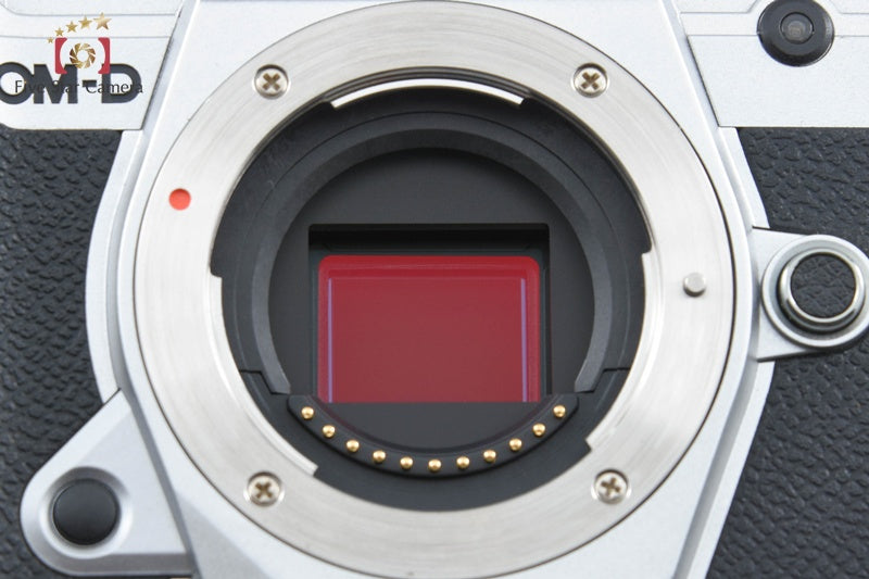 "Count 2,726" Olympus OM-D E-M5 Mark III Silver 20.4MP Digital Mirrorless Camera