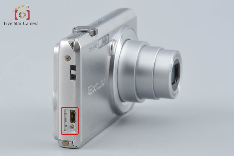 Casio EXILIM EX-ZS12 Silver 16.1 MP Digital Camera