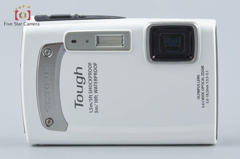 Olympus Tough TG-310 White 14.0 MP 3m Waterproof Digital Camera