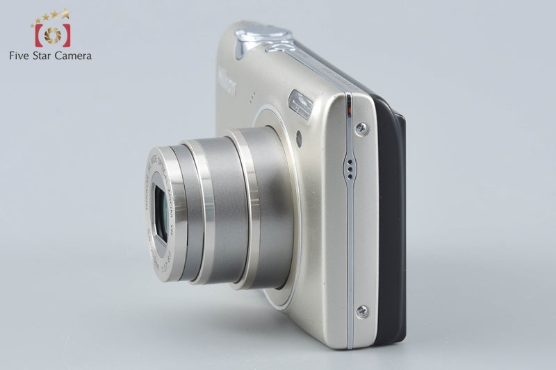 Nikon COOLPIX S5100 Warm Silver 12.2 MP Digital Camera w/ Box