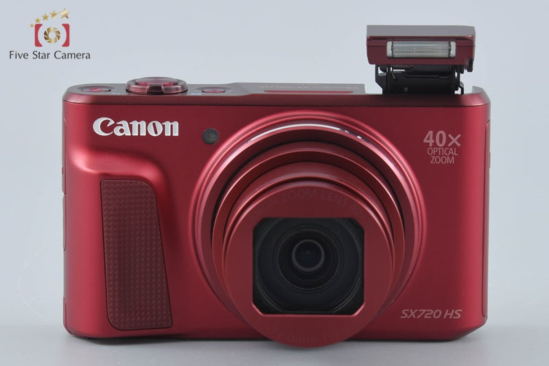 Canon PowerShot SX720 HS Red 20.3 MP Digital Camera w/ Box