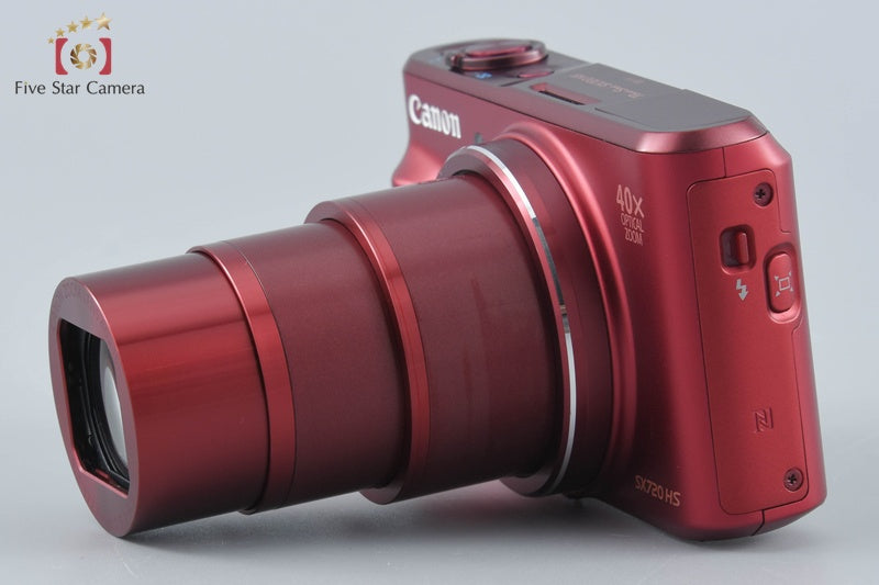Canon PowerShot SX720 HS Red 20.3 MP Digital Camera w/ Box