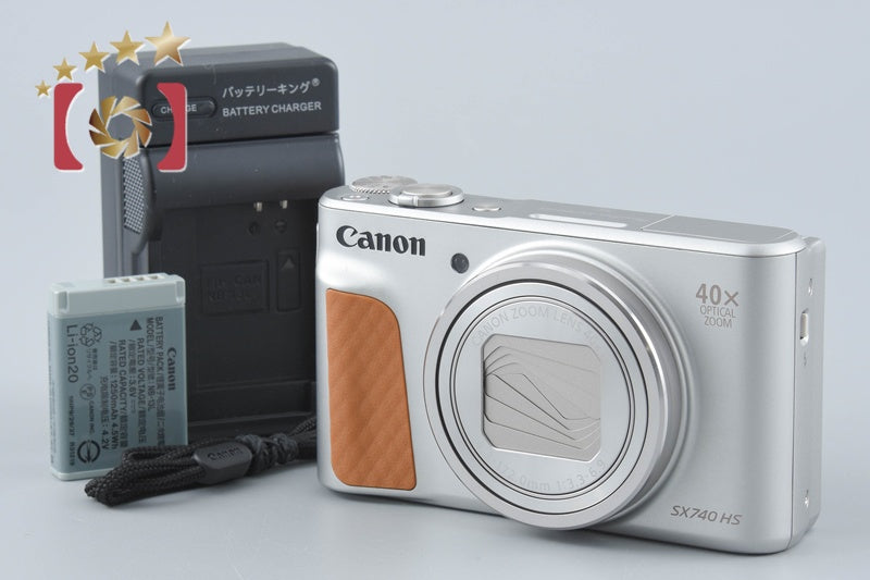 Canon PowerShot SX740 HS Silver 20.3 MP Digital Camera