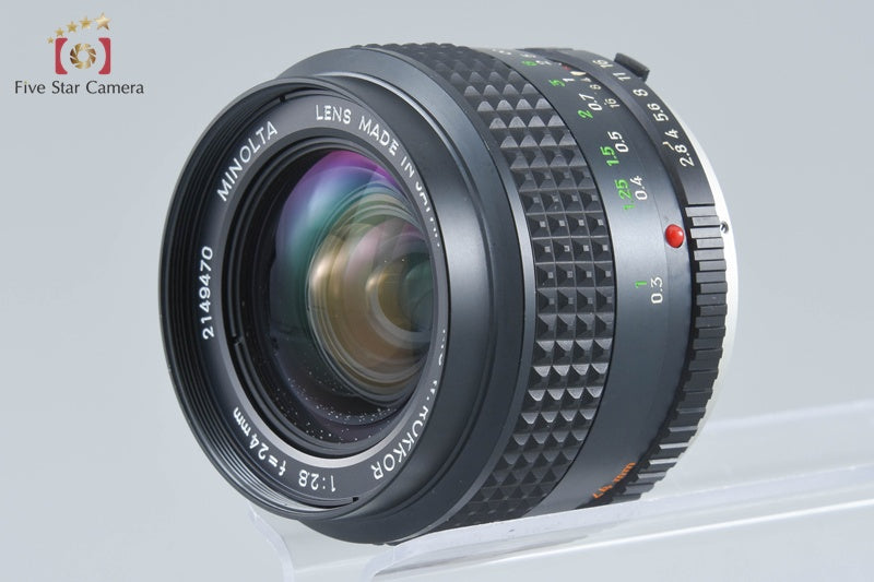 Minolta MC W.ROKKOR 24mm f/2.8