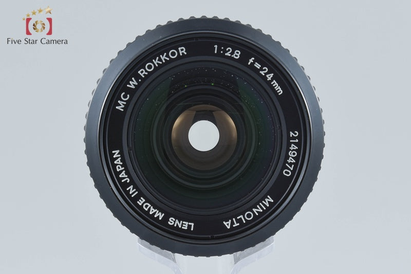 Minolta MC W.ROKKOR 24mm f/2.8