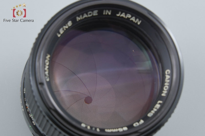 Canon New FD 85mm f/1.8