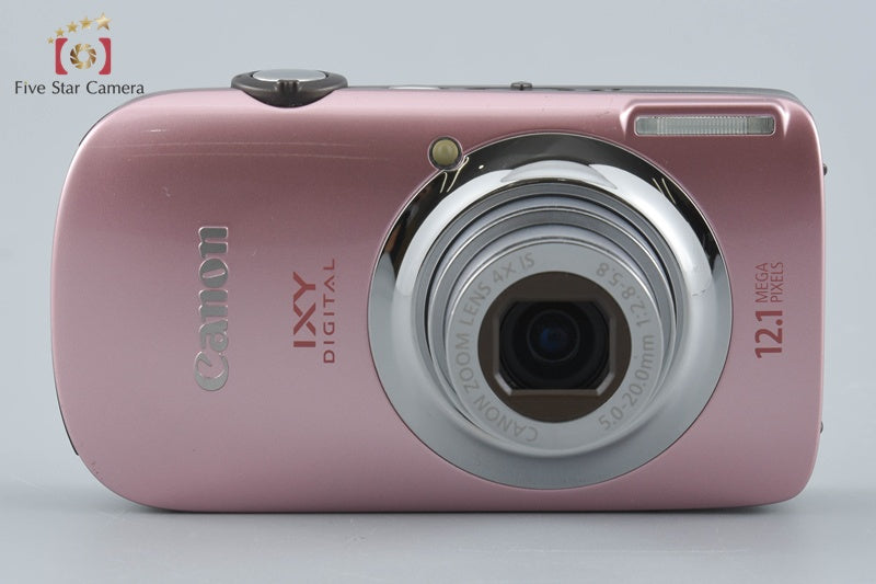 Canon IXY Digital 510 IS Pink 12.1 MP Digital Camera