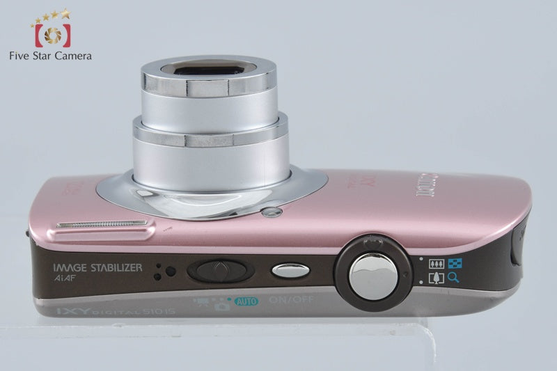 Canon IXY Digital 510 IS Pink 12.1 MP Digital Camera