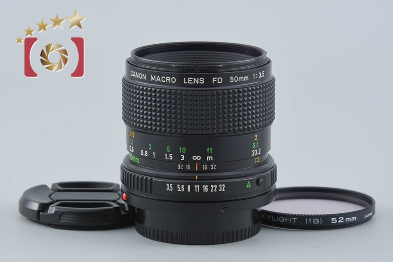Canon New FD 50mm f/3.5 MACRO