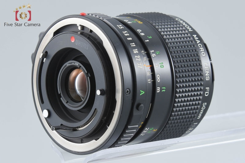 Canon New FD 50mm f/3.5 MACRO