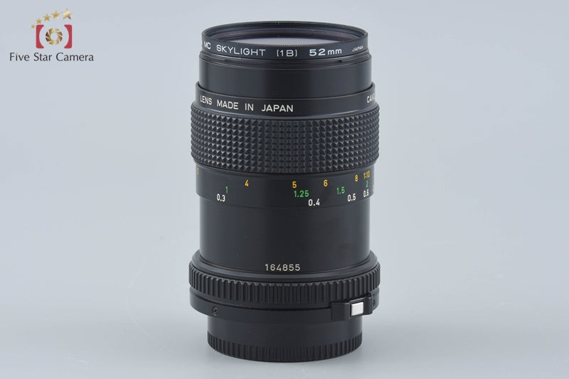Canon New FD 50mm f/3.5 MACRO