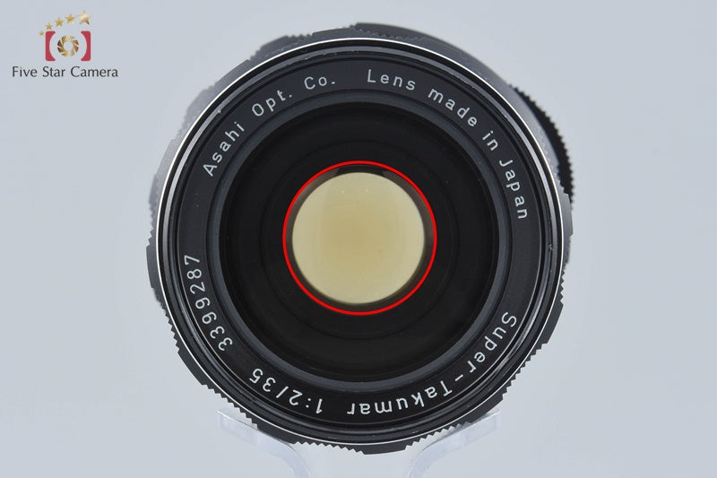 PENTAX Super Takumar 35mm f/2 M42 Mount Lens