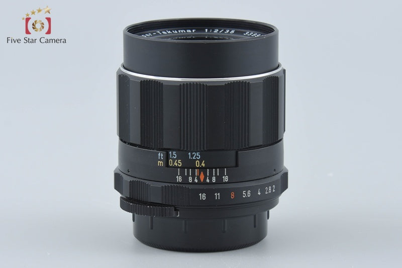 PENTAX Super Takumar 35mm f/2 M42 Mount Lens
